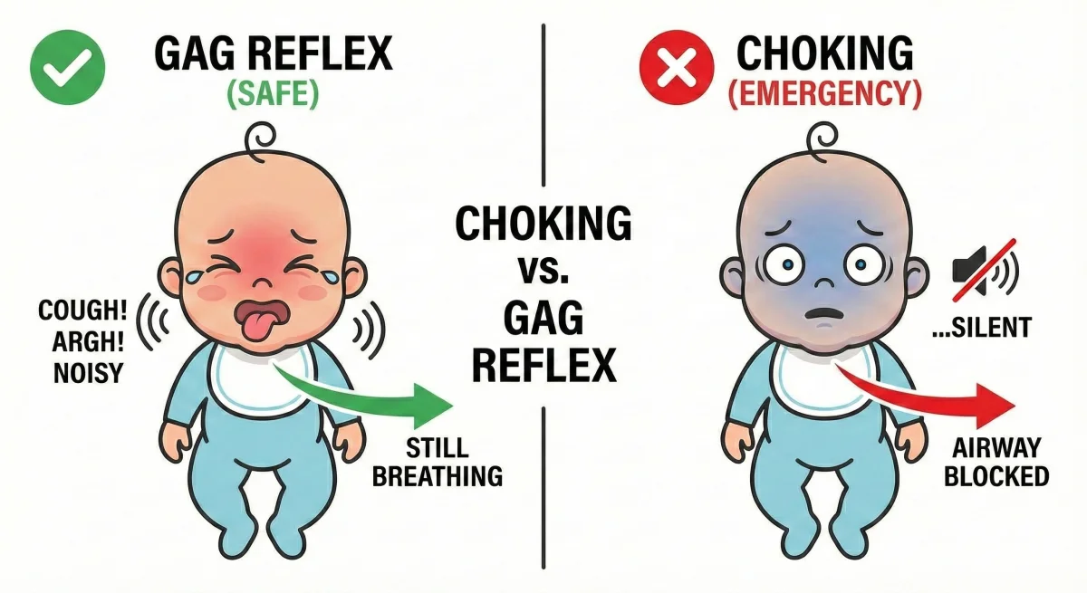 Gids: Verslikken versus Kokhalsreflex