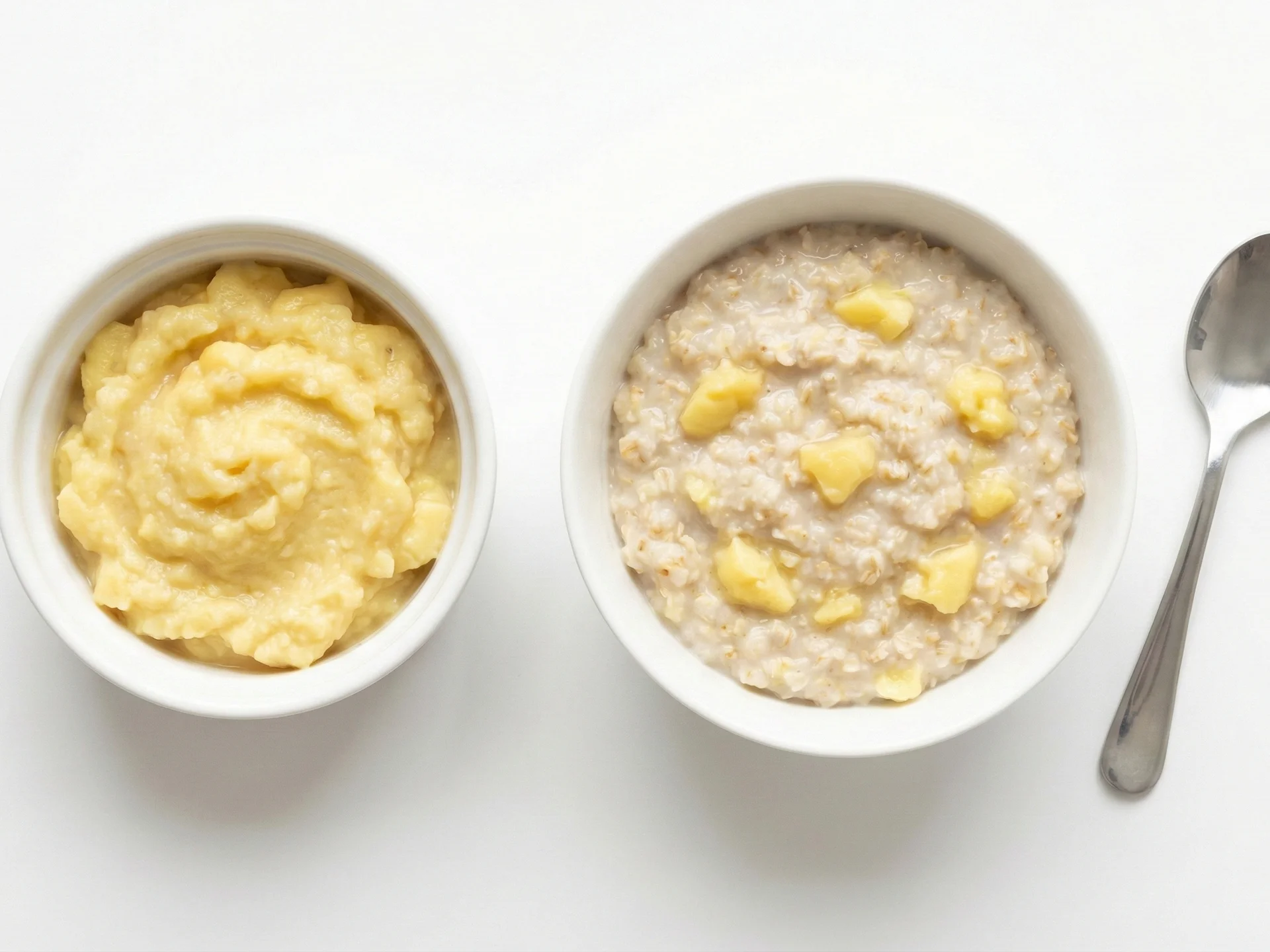 Voor baby's van 12-18 maanden, serveer ackee geprakt of als zachte puree om gemakkelijk slikken en verteren te garanderen. Gebruik ingeblikte ackee in water, goed afgespoeld, of verse ackee die volledig rijp is en zacht gekookt. Meng het door havermout of yoghurt voor extra voeding.
