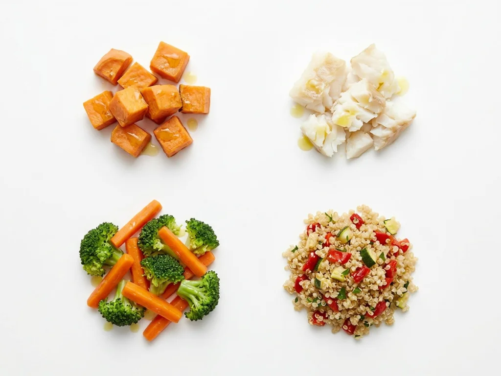 Use azeite como gordura saudável para cozinhar as refeições do seu bebé. Salteie legumes, use-o em assados ou faça molhos de salada simples. É um ingrediente básico para refeições familiares preparadas ao estilo mediterrânico.