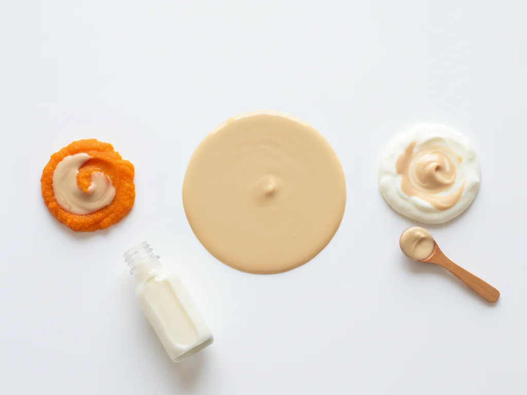 Thin tahini with breast milk, formula, or water to a smooth, runny consistency. Mix ¼-½ teaspoon into vegetable purees, oatmeal, or yogurt. The texture should be completely smooth with no lumps.