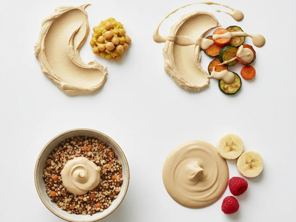 Tahini can be used in various family meals—add to smoothies, salad dressings, or sauces. Your toddler can enjoy it in hummus, drizzled over roasted vegetables, or mixed into grain bowls.