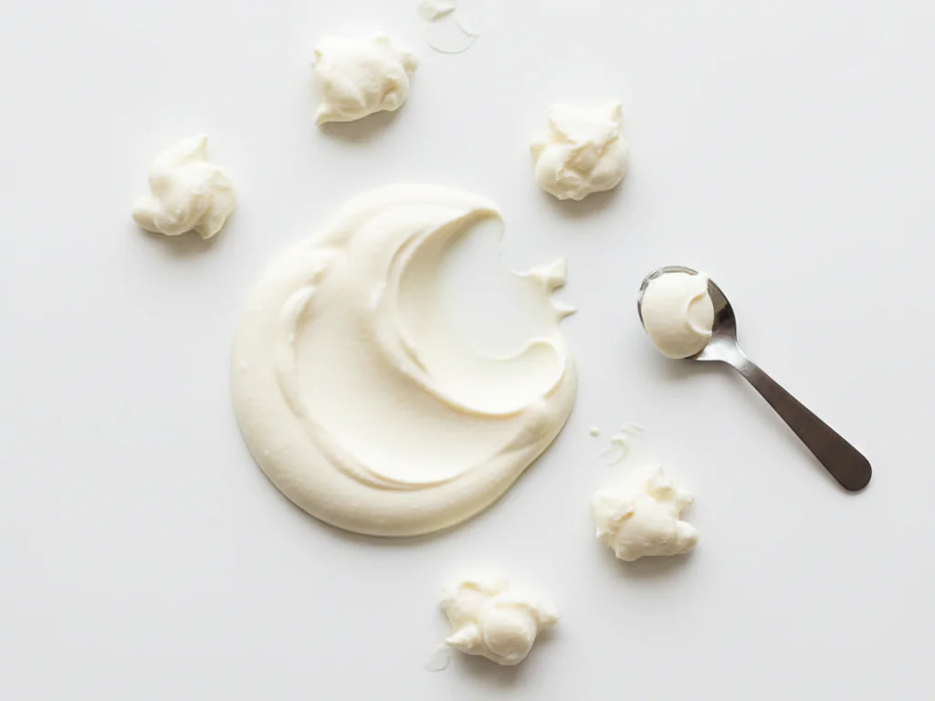 Pour les débutants, servez le fromage blanc nature ou mélangé à du lait maternel/du lait infantile pour l'amincir légèrement. Proposez de petites cuillerées ou laissez votre bébé l'explorer avec ses doigts. La texture lisse est parfaite pour les premiers mangeurs.
