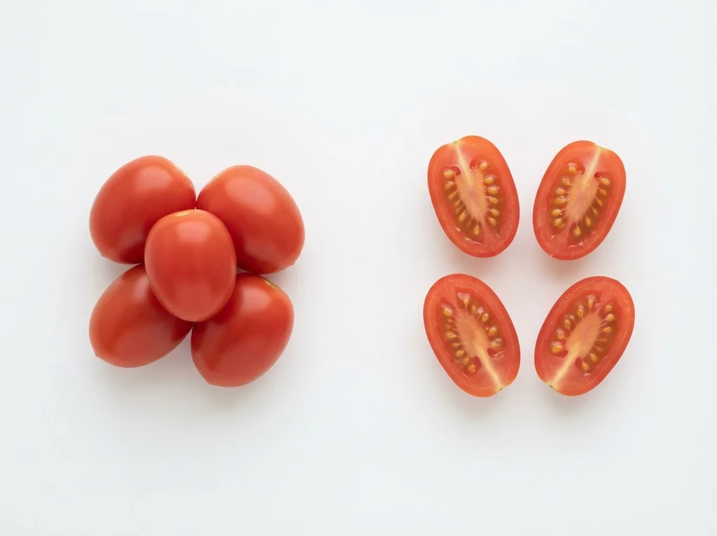 For toddlers, you can begin offering whole grape tomatoes, but it's still safest to teach them to bite them in half. You can continue to serve them halved or introduce them whole under close supervision. Make sure your child is sitting down and focused on eating.