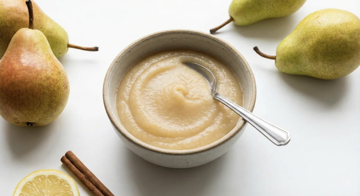 Eenvoudige Perenpuree