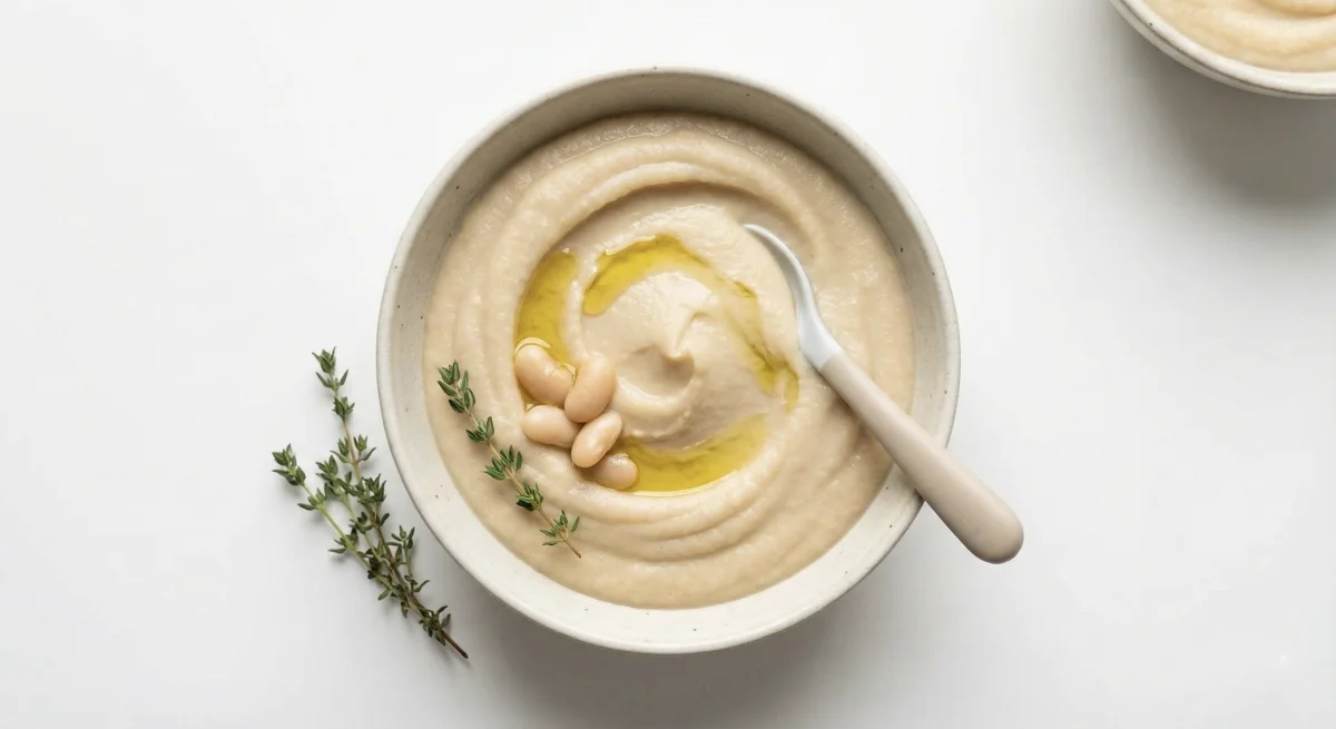 Puré Suave de Alubias Blancas