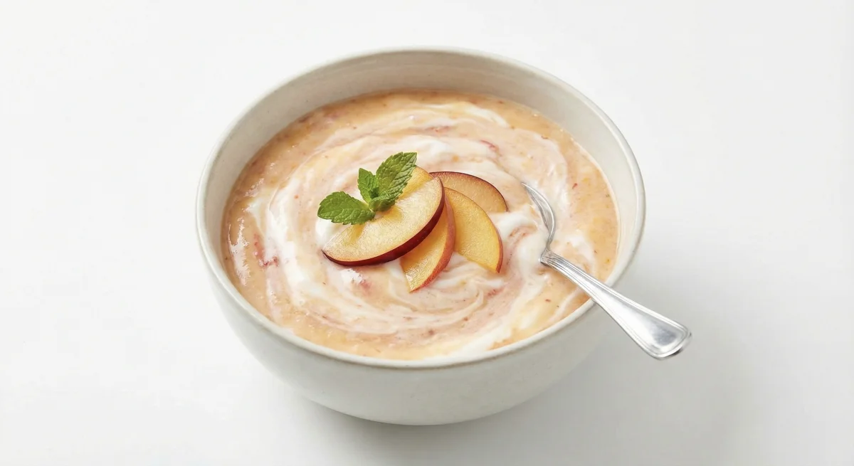 Pruim-Perzik-Yoghurtpuree