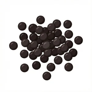 Black lentils